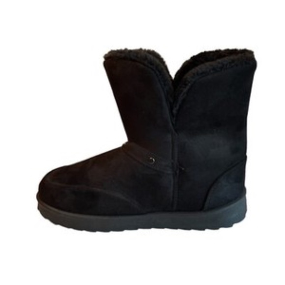 Cloudwalkers Womens Slip On Cold Weather Boots Size 9 Black - Picture 4 of 9